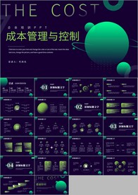 管理企业项目管理成本控制PPT