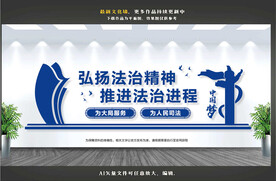 司法局文化墙