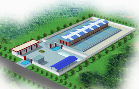 养殖场规划效果图