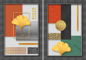 装饰画 晶瓷画 抽象画