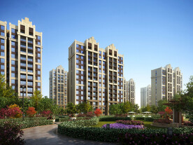 高层住宅效果图