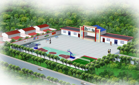 文化广场效果图