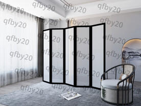 新中式实木屏风 折屏