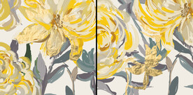 装饰画 晶瓷画 抽象花