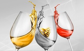 装饰画 晶瓷画 红酒杯