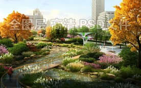 海绵城市旱溪雨水花园