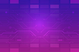 电子电路科技背景