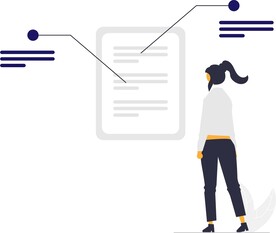 扁平化矢量人物插画