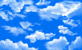 蓝天白云