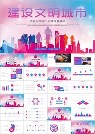 共建文明活动文明城市ppt