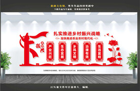 乡村振兴文化墙