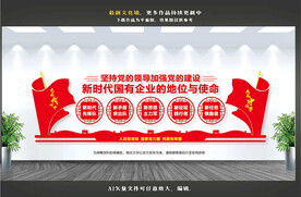 国有企业党建文化墙