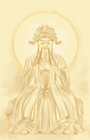 五台山   五爷手绘