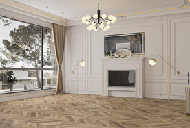 欧式客厅场景沙发空景