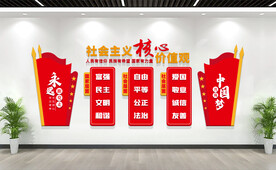 社会主义核心价值观展板