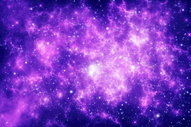 紫色星空