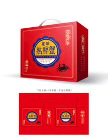 熟醉蟹包装