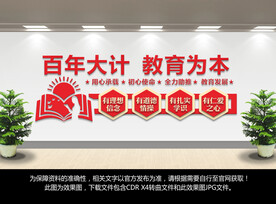 四有好老师文化墙