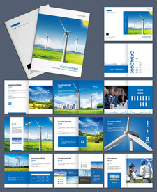 风力发电画册