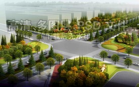 道路交叉口生态绿化