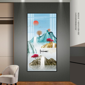 轻奢玄关装饰画