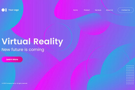 渐变抽象背景图