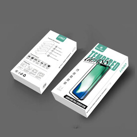 简约钢化膜包装盒彩盒设计