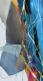 抽象玄关艺术画