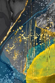 抽象玄关艺术画