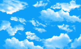 蓝天白云