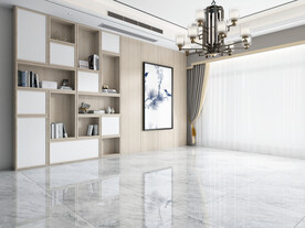 现代餐客厅场景