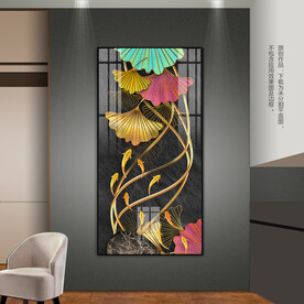 现代轻奢客厅玄关挂画床头装饰画