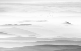 新中式水墨山水画