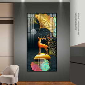 抽象客厅玄关卧室装饰画床头挂画