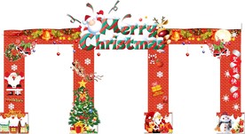 圣诞节拱门
