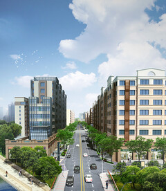 老旧街面改造效果图