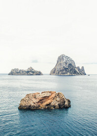 装饰画 抽象画 海岛