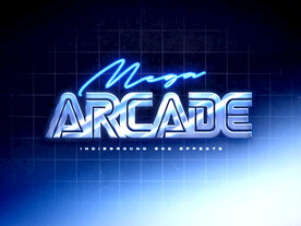 蒸汽波字体可替换海报模板系列