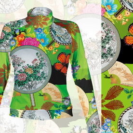 大牌数码印花高清分层