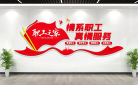 职工之家文化墙