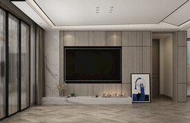 现代客厅场景 家具场景 