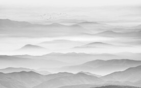 山水画电视背景墙