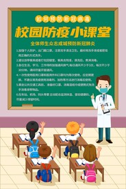 学校防疫海报