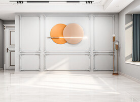 极简客厅背景墙