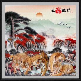 国画老虎