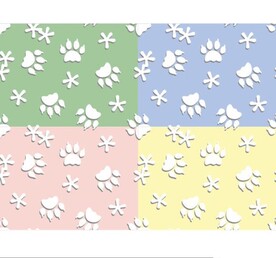 可编辑矢量印花