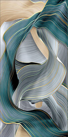 装饰画 晶瓷画 抽象线条