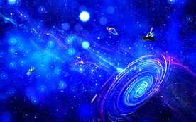 梦幻星空流星雨