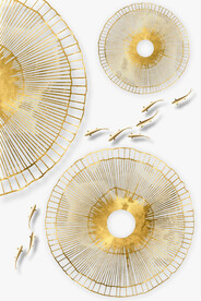 装饰画 晶瓷画 鱼群