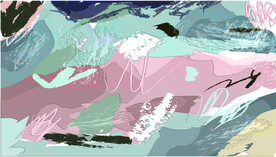 色块 简约 抽象 